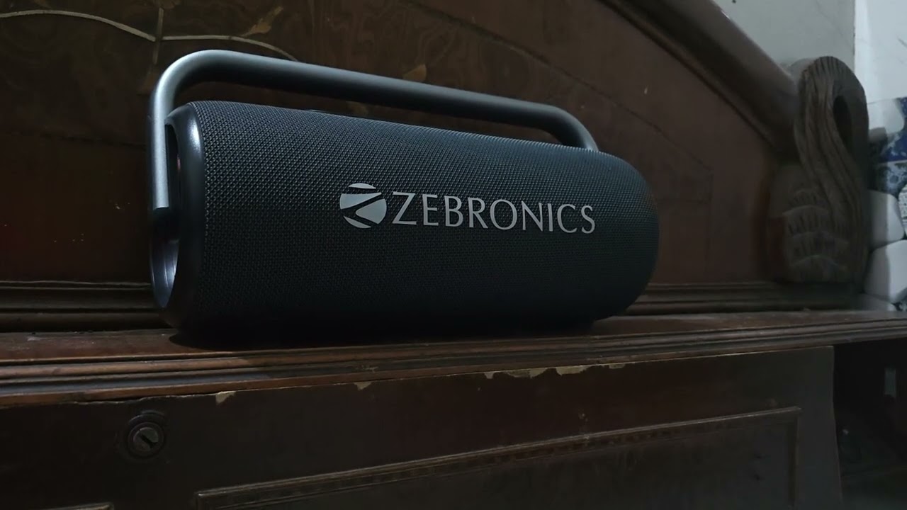 Zeb axon 100 speaker 90w bass test || trapcity song Play || 2k25 best basss speaker 