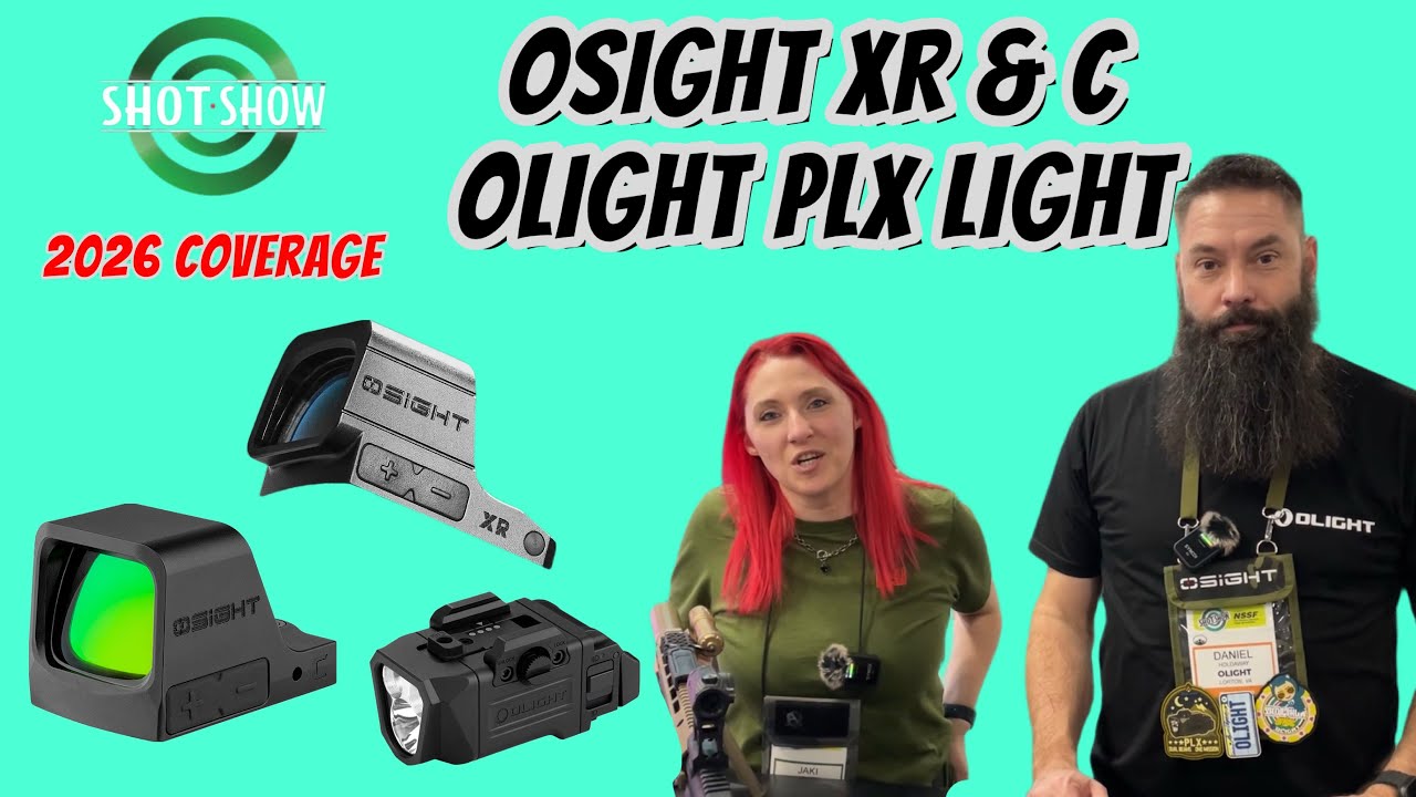 Репортаж с выставки SHOT Show 2026 | O Sight XR & C и O Light PLX