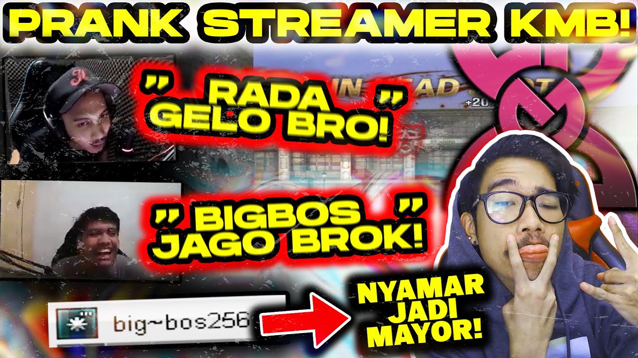 PRANK STREAMER KMB & LANGSUNG BANTAI! SAMPE DIKIRA WALLHACK!! // Gameplay Point Blank Indonesia
