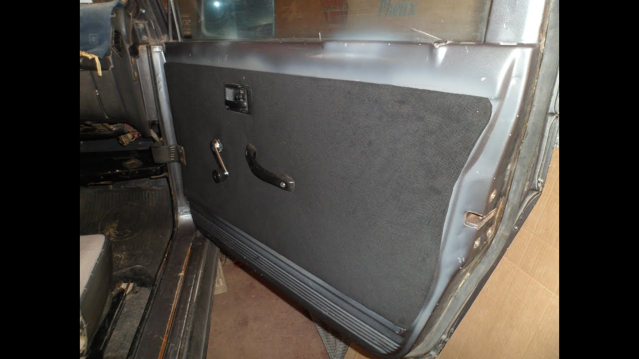 Como hacer panel de puerta sencillo suzuki samurai