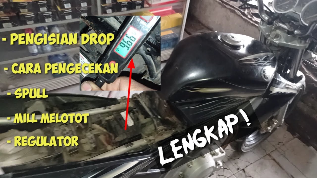 Perbaiki pengisian Vixion tidak normal, muncul kode 46. @imammotor7140 