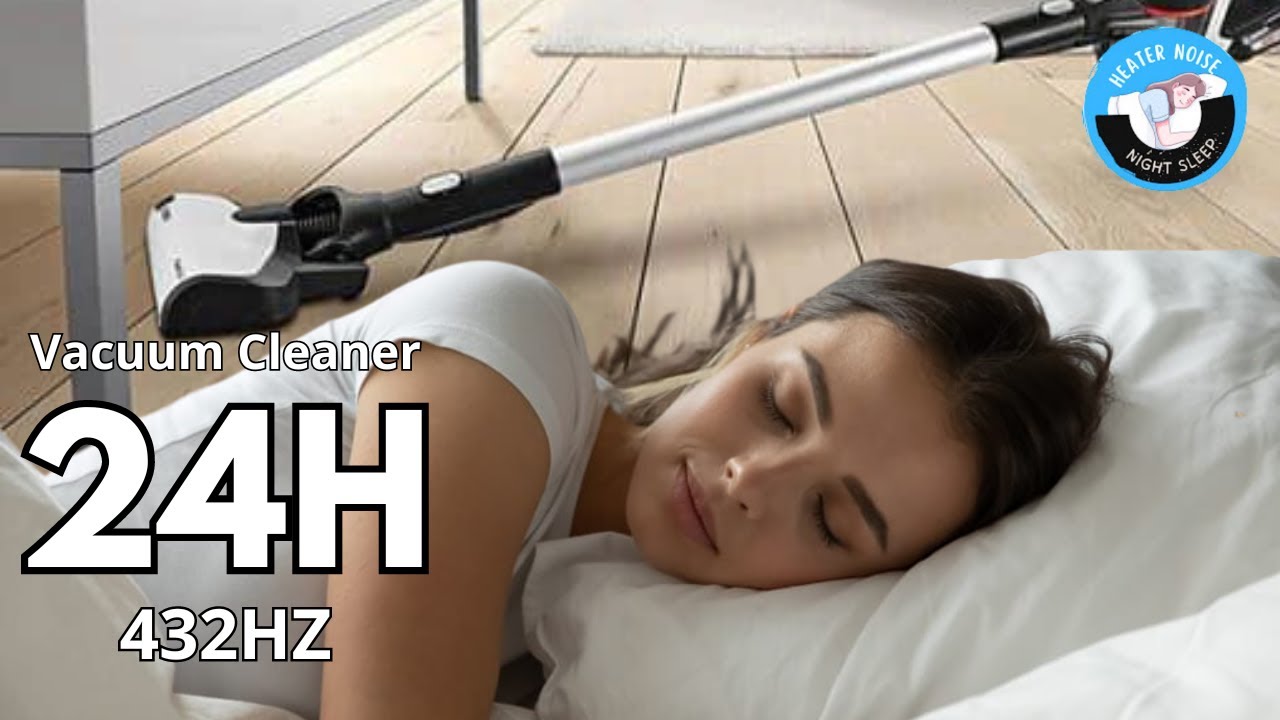 Vacuum Cleaner Sound to Sleep - White Noise To Reduce Tinnitus and Anxiety | Heater Noise