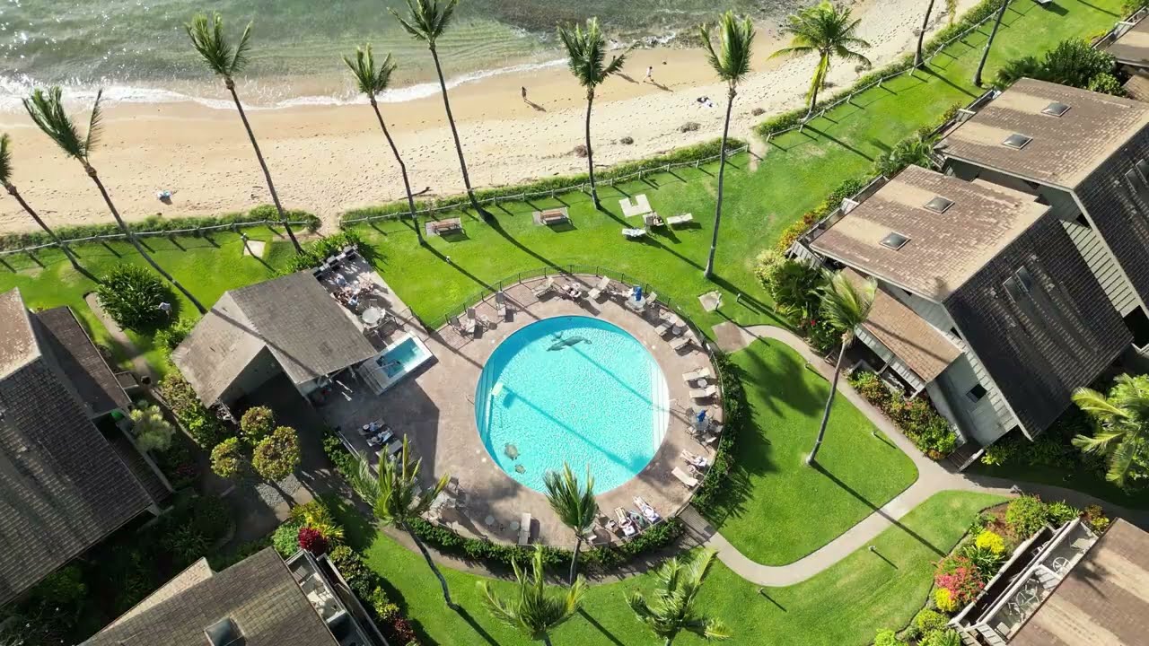 Beautiful Ocean and Island of Maui Hawaii in February Season