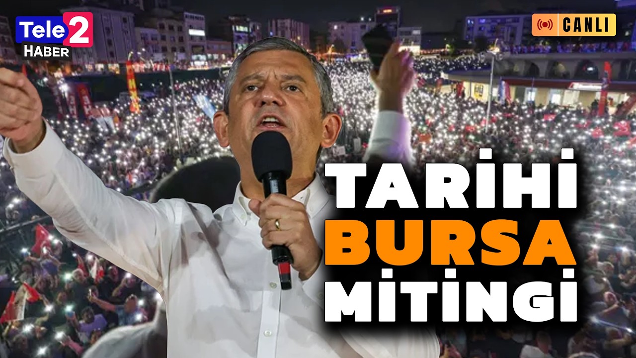 &Ouml;zg&uuml;r &Ouml;zel'den tarihte ilk! Bursa'da 29 a&ccedil;ılış birden! CHP'den Bozbey i&ccedil;in miting! (3 Nisan 2026)