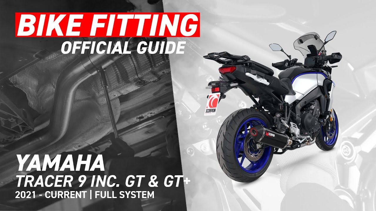 Yamaha Tracer 9 inc. GT & GT+ Scorpion Exhaust Fitting Guide
