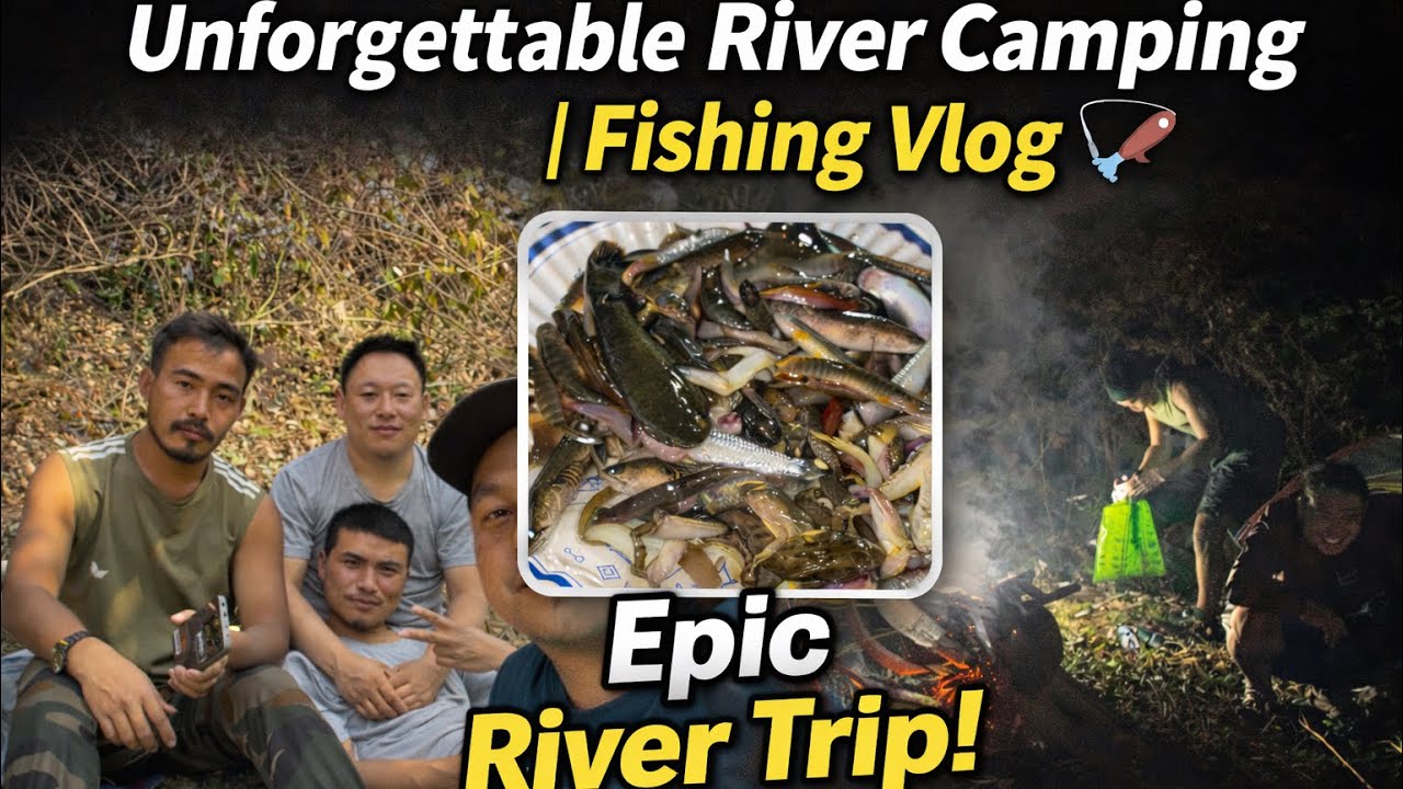 👉 Unforgettable River Camping | Fishing Vlog 🎣