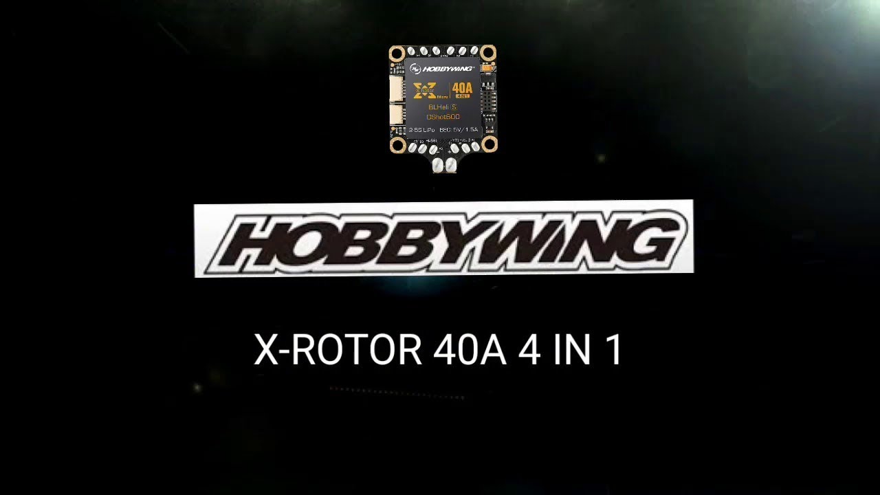 XRotor Micro 40A 2 5S 4 in 1 ESC