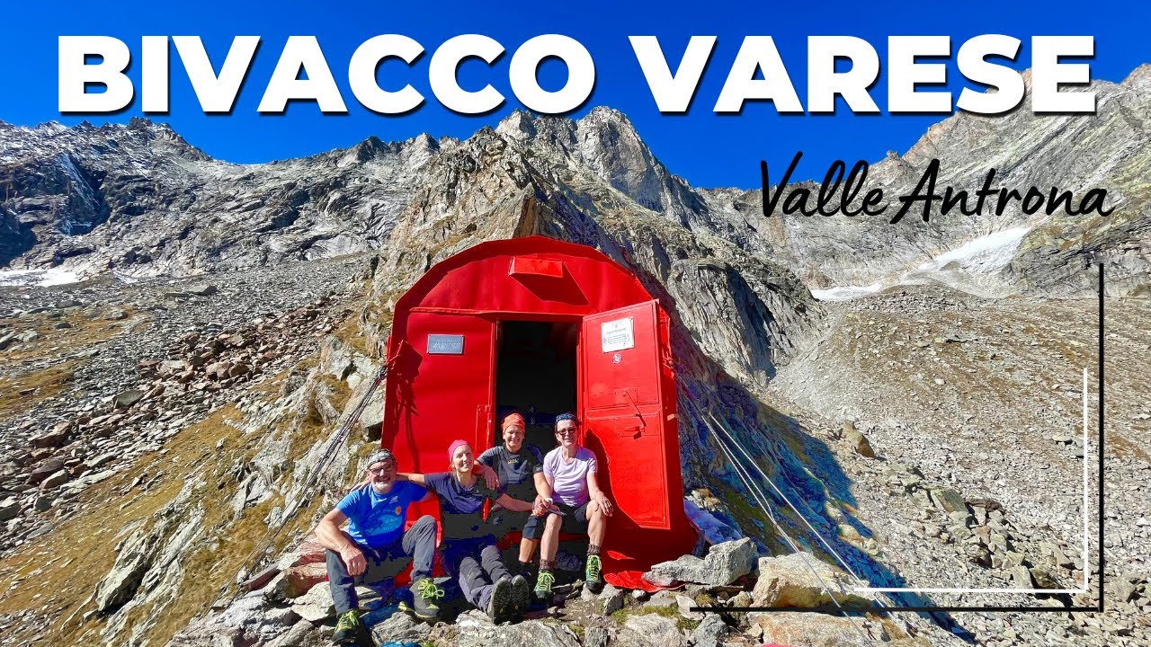 BIVACCO VARESE E LAGO CIAPIVUL, anello nel parco naturale dell'alta Valle Antrona.