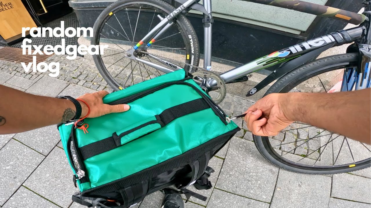 Bolt Delivery on a Fixed Gear in the Czech Republic | Random Fixed Gear Vlog