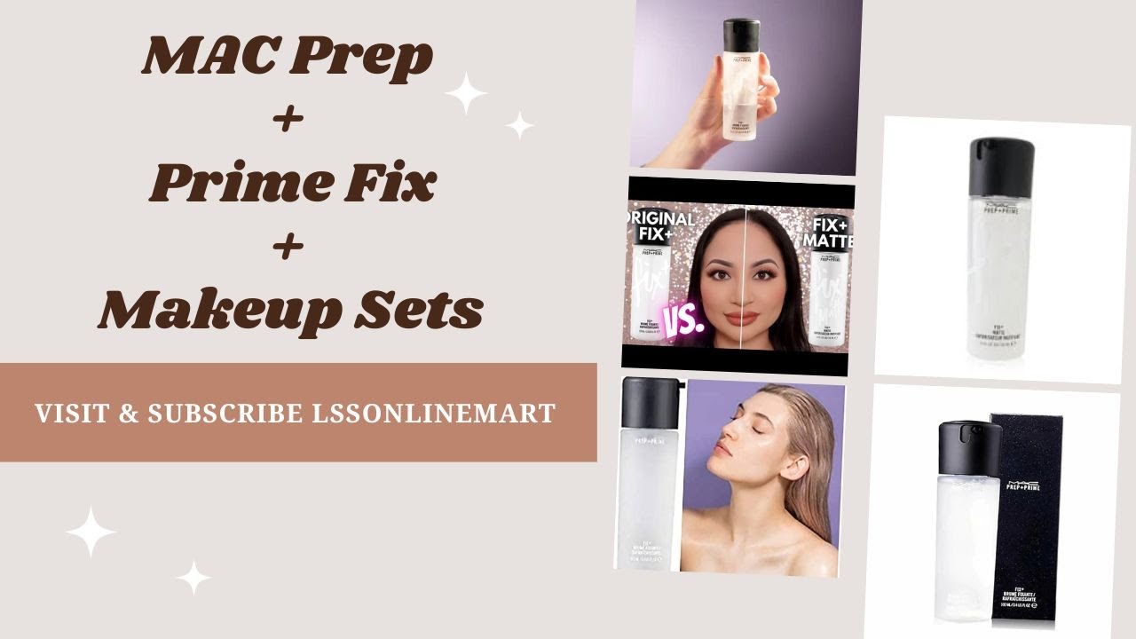 MAC Prep + Prime Fix+ Makeup Sets - Is It Worth It?