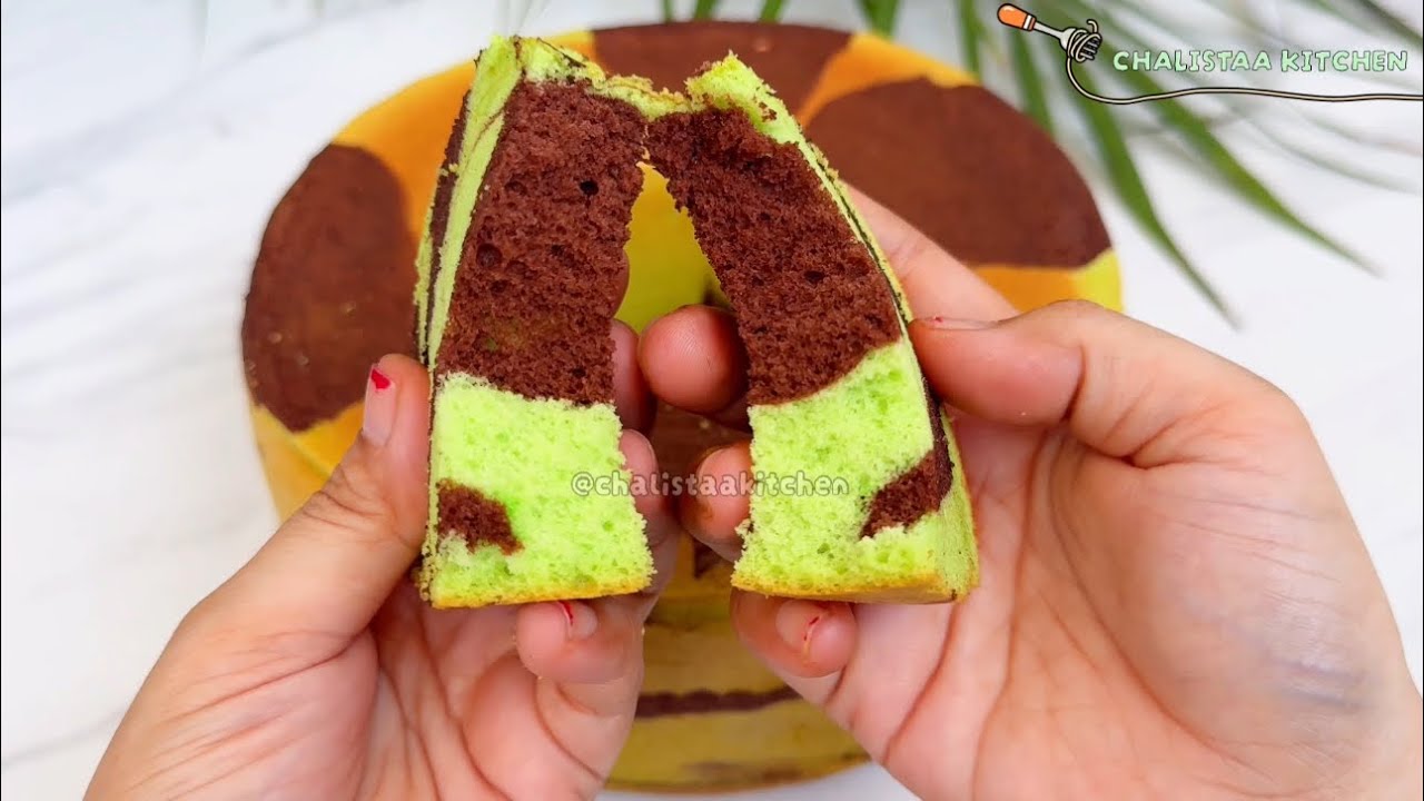 BOLU PANDAN DARI PUTIH TELUR INI KEMPUS-KEMPUS KAYA KAPAS