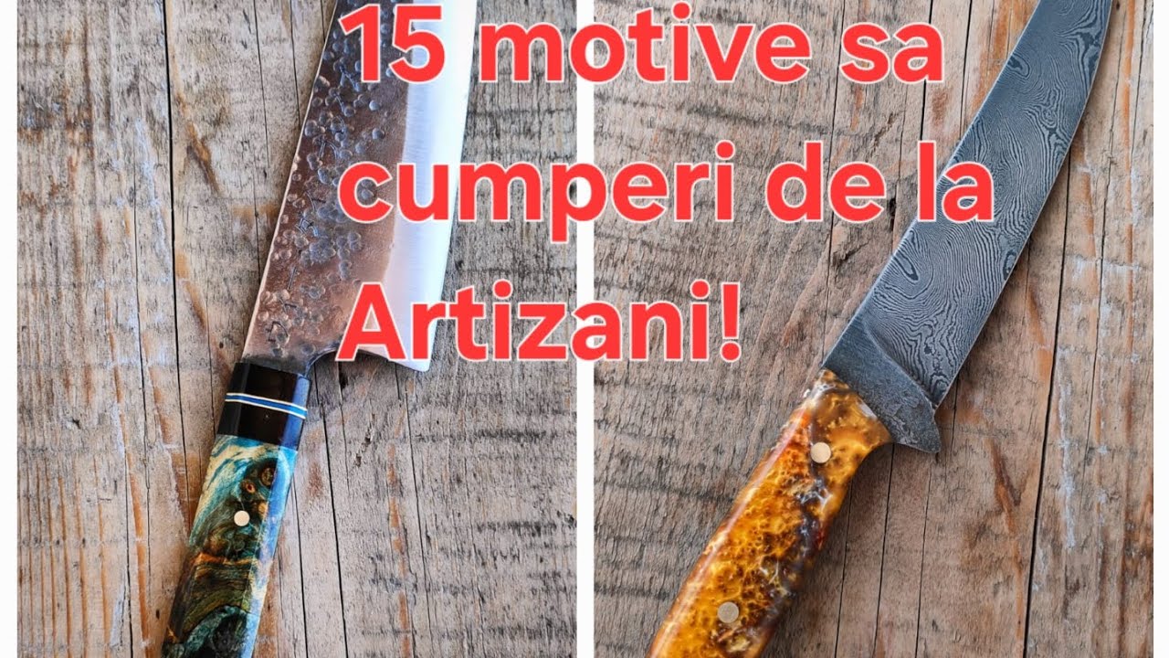 De ce sa cumperi de la artizani?
