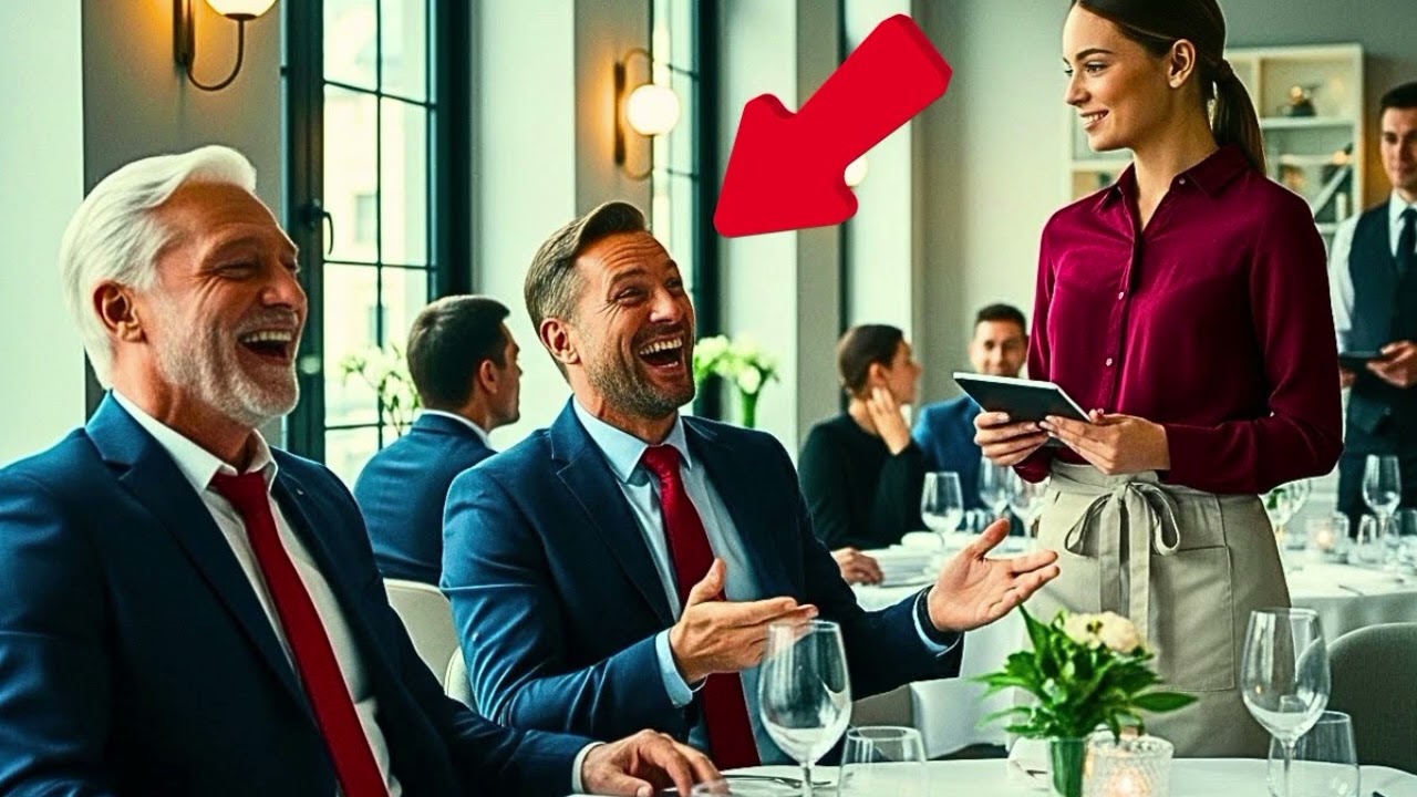 One Laugh at the Table — What the Waitress Noticed Changed Everything