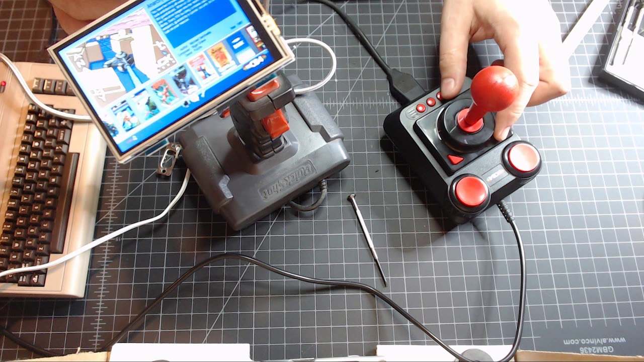 Ultimate fix for the C64 Mini Joystick - Use any Atari or C64 Original joystick!