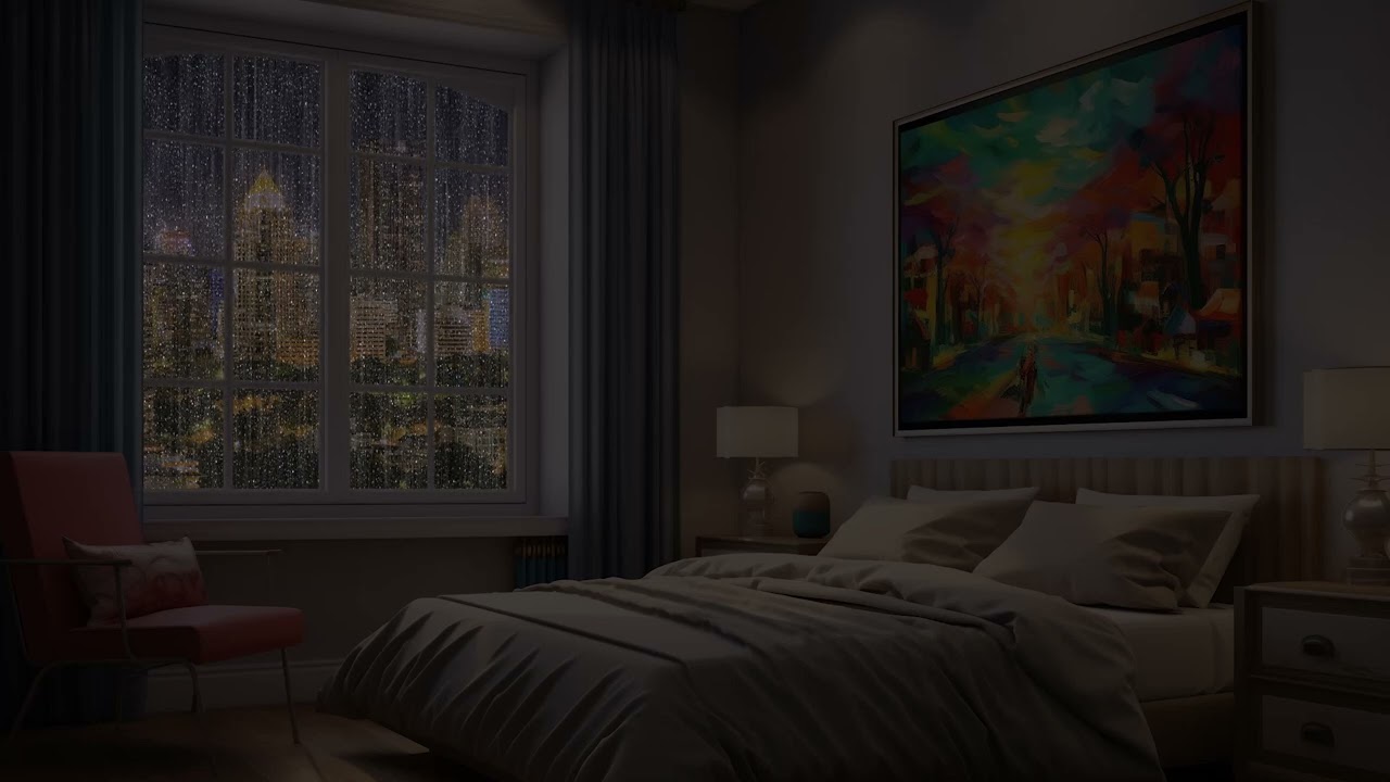 Wash Away Your Stress to Sleep Easier - Healing Rain Sounds for Relaxation and Insomnia Relief