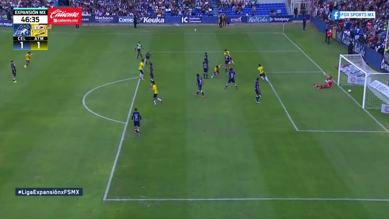 Gol de J. Flores | Celaya 1-1 A. Morelia (Global 2-2) | Semifinales Vuelta - Clausura 2023