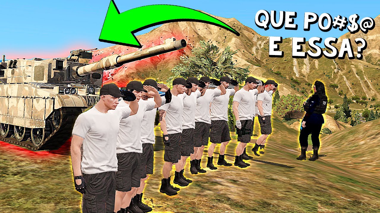 ATRAPALHANDO RECRUTAMENTO POLICIAL GTA RP