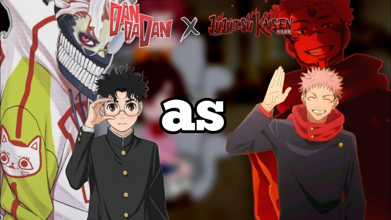🇬🇧🇷🇺||JJK|| DANDADAN REACT TO OKARUN AS ITADORI/SUKUNA || GACHA REACT ||