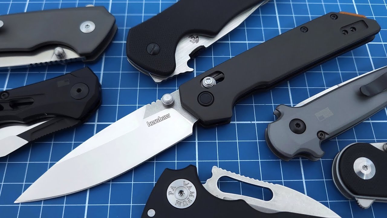 Canivete Kershaw Iridium! um modelo com talas de alumínio e trava DuraLock que vale a pena conferir!