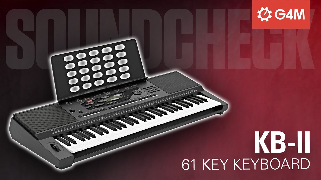 G4M KB-ii 61 Key Keyboard - Soundcheck