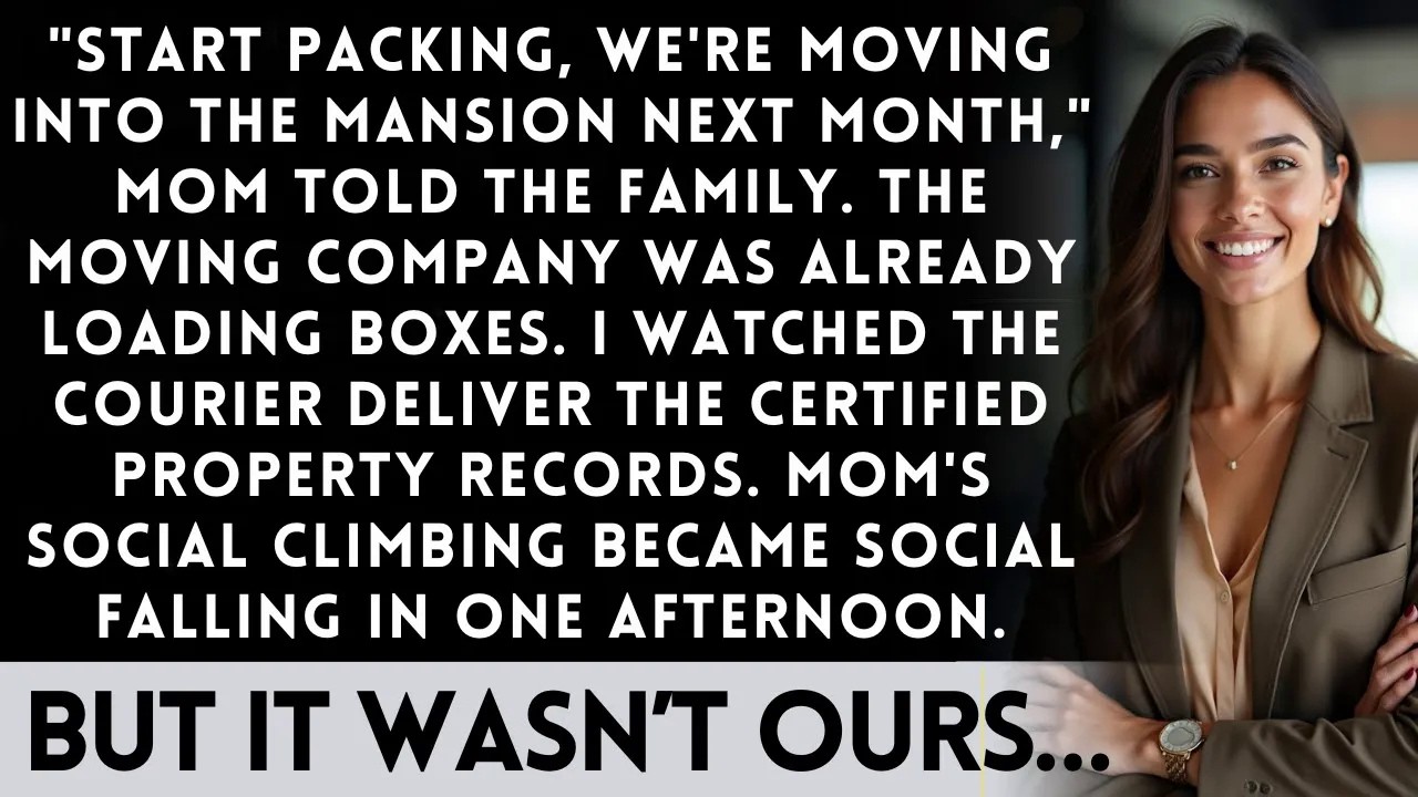 They Hired Movers For 'Their New House' — Until The Deed Transfer Arrived