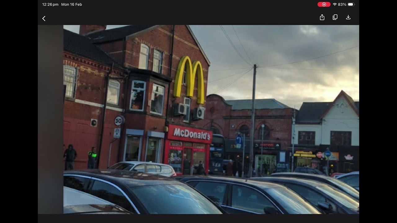 This is what it looked like if Jaffa restaurant was replaced by Macdonalds 