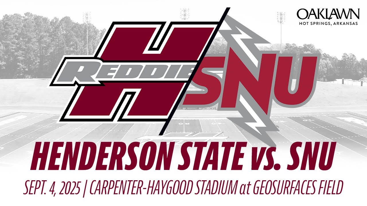 Henderson State vs. Southern Nazarene (FB) | Sept. 4, 2025