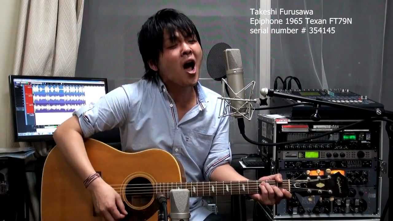 Oh! Darling Abbey Road  The Beatles 古澤剛 Epiphone 1965 Texan FT-79N テキサン