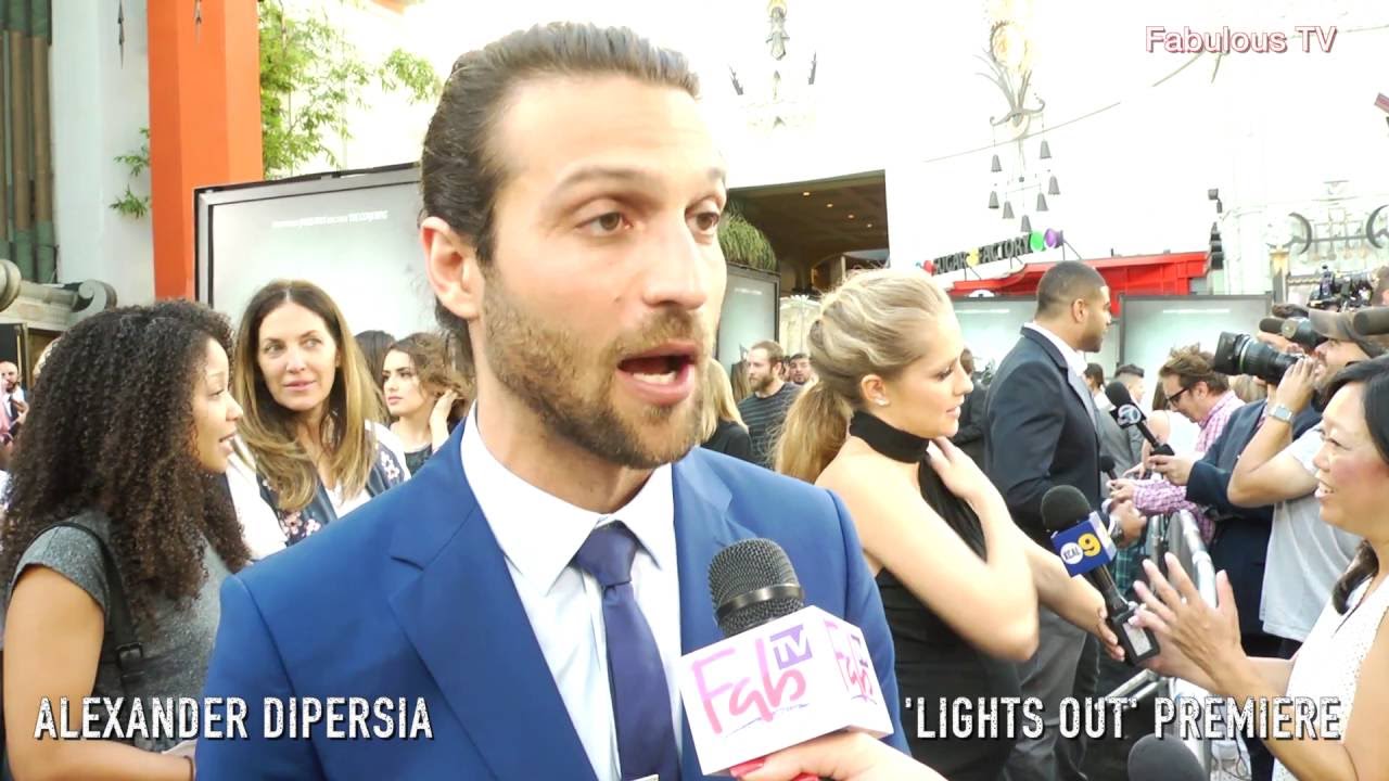 Alexander DiPersia at the 'LIGHTS OUT' premiere on Fabulous TV