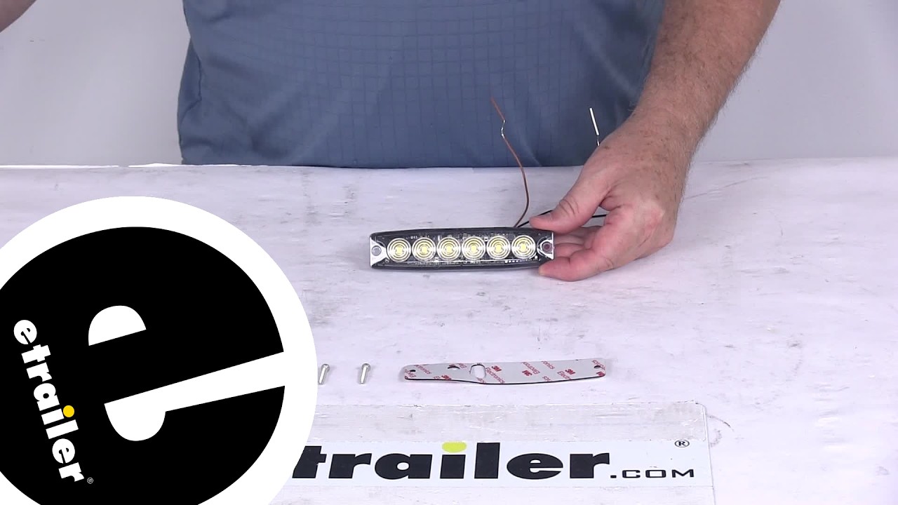 etrailer | Hands-On with the Ultra-Thin LED Strobe Light