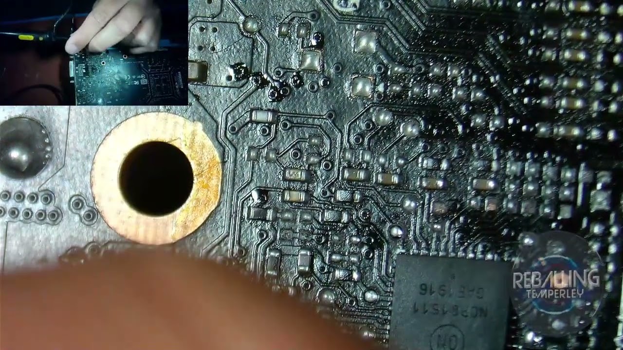 Reparacion rtx 2060 fallo raro en fuentes.