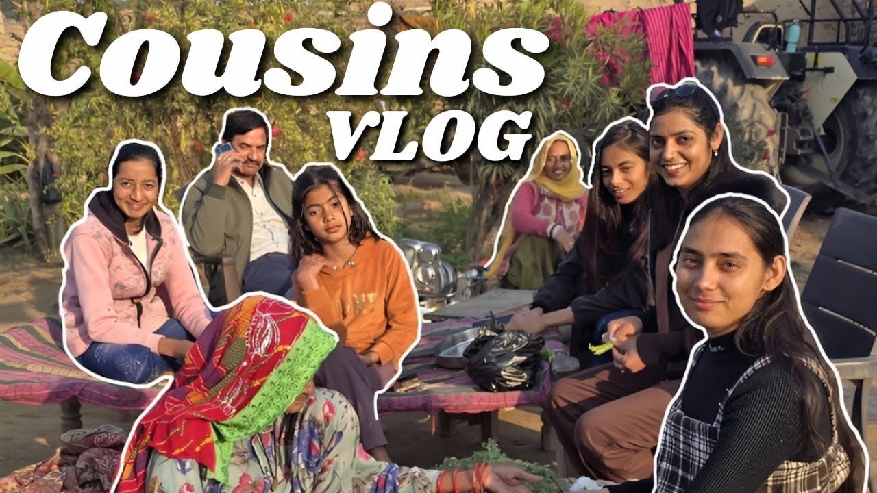 “Cousins Reunion in Village 🫶 | Simple Life, Big Happiness”❤️
