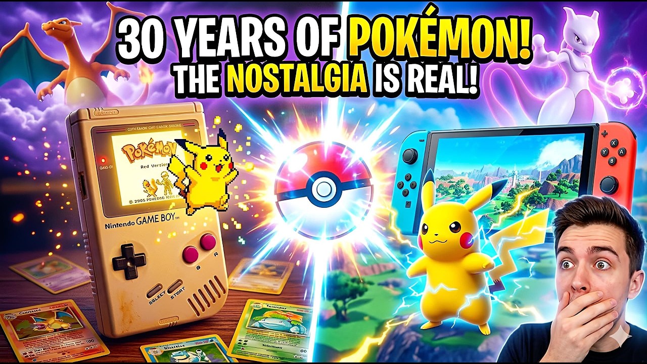30 Years of Pokémon… Your Childhood Just Returned 😭