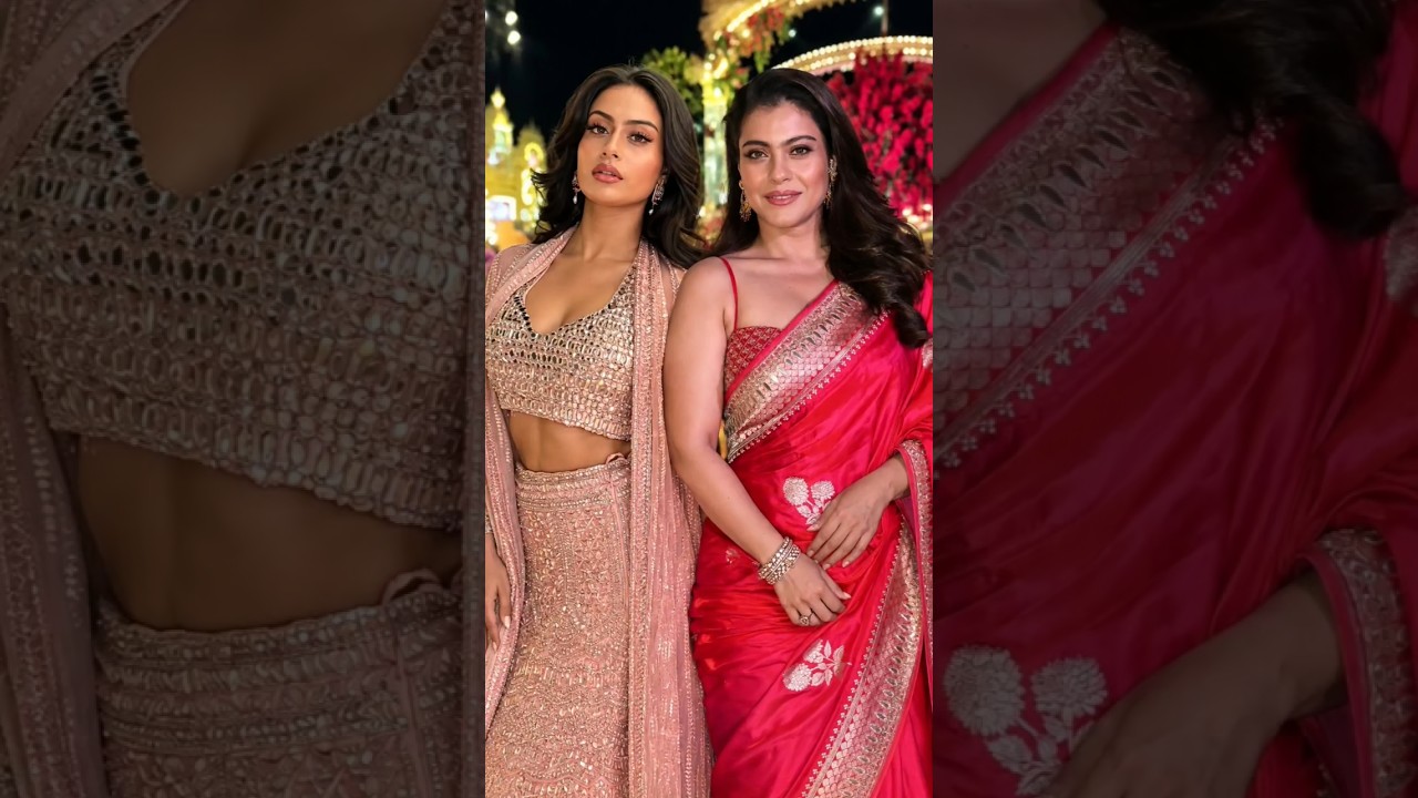 Kajol Devgan and neyasa devgan😍#shortvideo