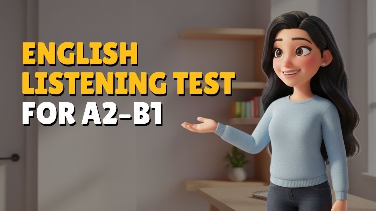 English Listening Test (A2–B1) | Can You Understand This?
