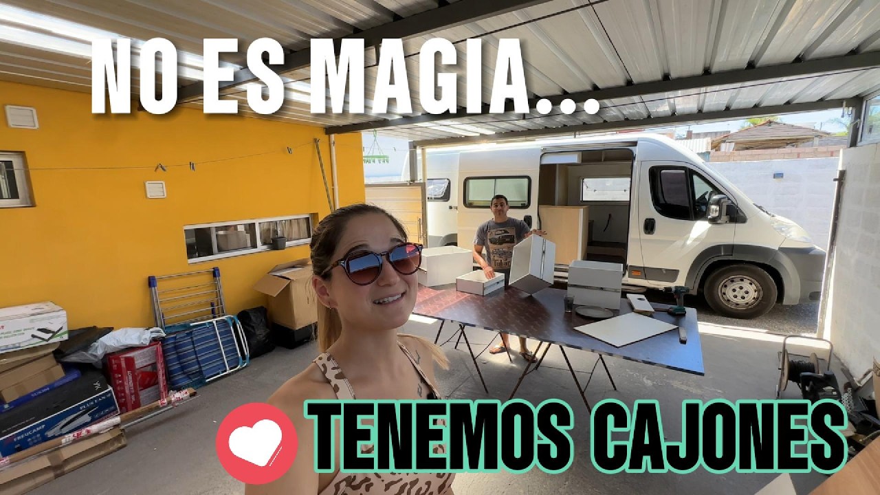 ¡¡No es MAGIA🤣 .... Tenemos CAJONES para NUESTRA CASITA 🚐!!!! 😊 🥰