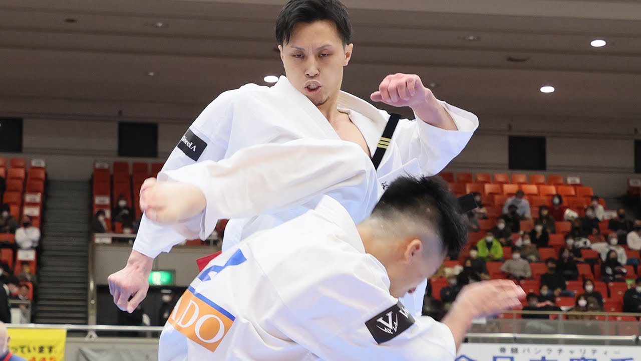 【新極真会】第53回全日本大会　男子2回戦　髙橋vs飯野　SHINKYOKUSHINKAI KARATE