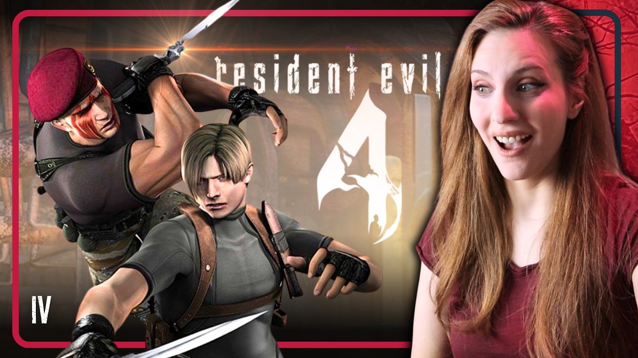 Krauser & Ending: My FIRST time playing: THE ORIGINAL Resident Evil 4 [4]
