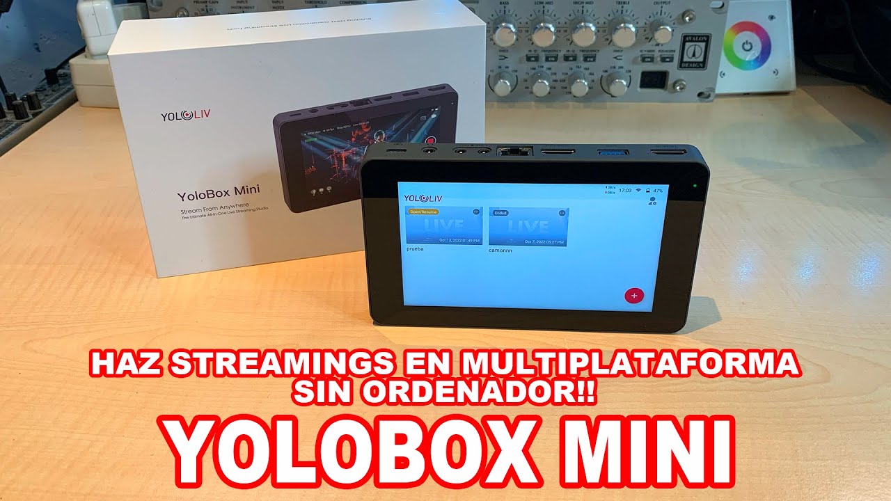YOLOBOX MINI LO MEJOR PARA TUS STREAMING SIN ORDENADOR! (PRUEBAS Y REVIEWS) EN ESPAÑOL