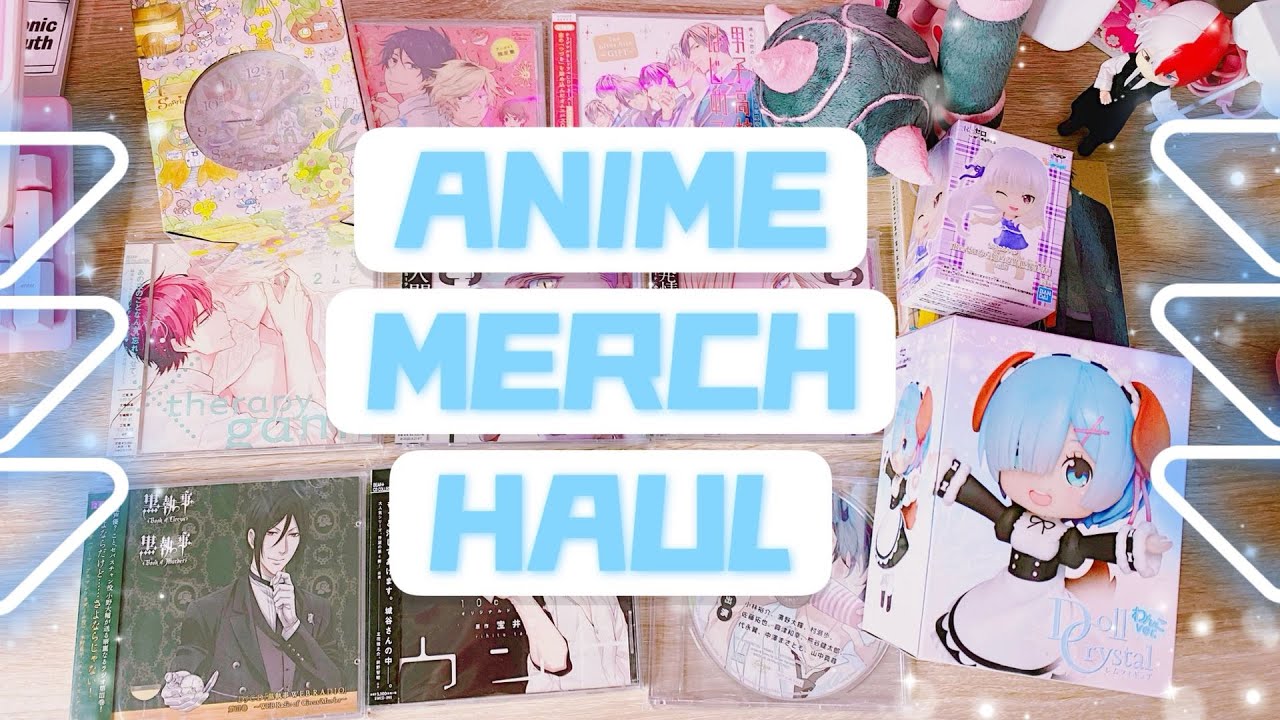 Anime Merch Haul - March 2021✨ [UNBOXING ASMR NO TALKING]