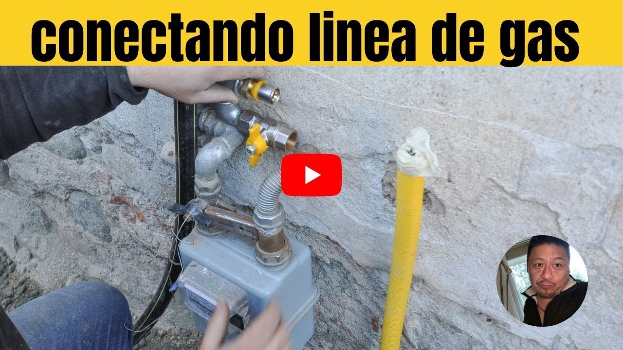 👉 INstaLacION de GAS Desde el medidor para chimenea 2022 plomeria