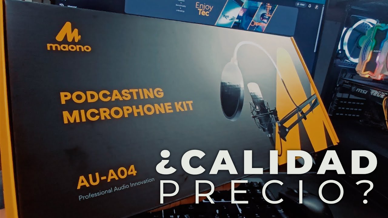 Micrófono MAONO AU-A04  🔥 REVIEW / ANÁLISIS