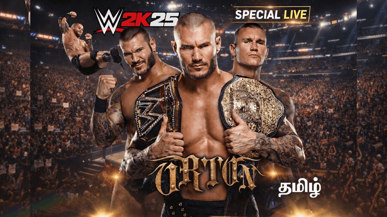 WWE 2K25 Randy Orton Special Tamil Gameplay | The Viper Strikes | Commander VKI | CMDVKI