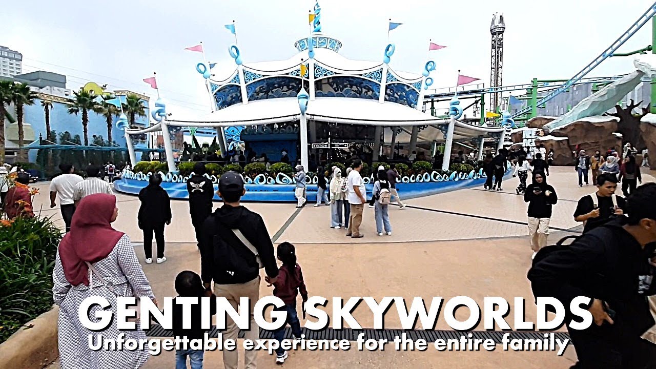 Explore Dine Fun Rides 🎠 at Genting Skyworlds Theme Park