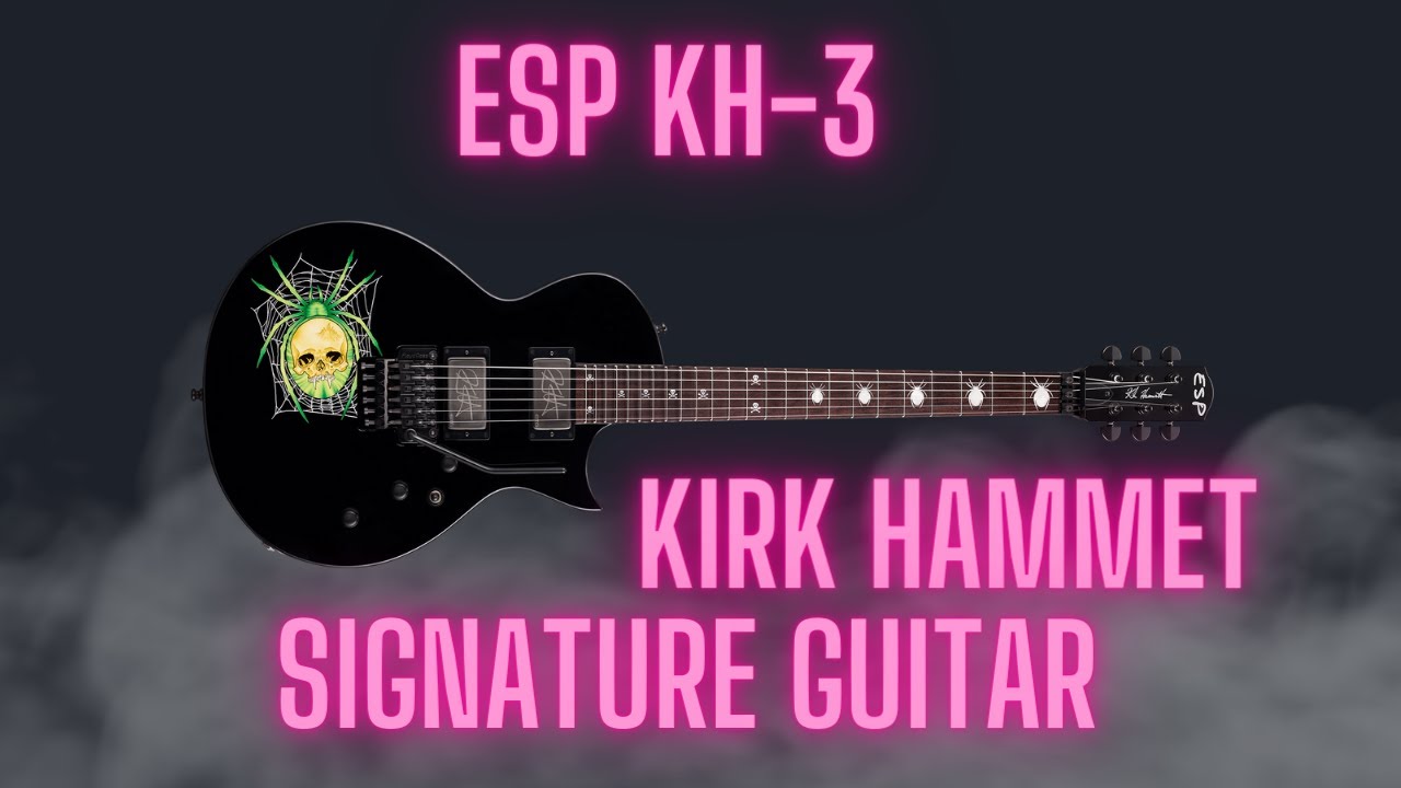 ESP Kirk Hammet SIgnature KH-3 demo