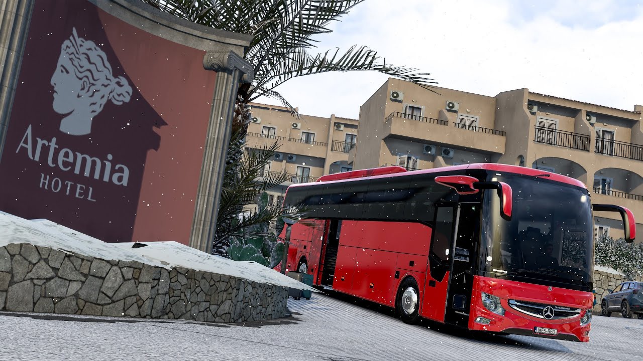 [1.53] New Tourismo 16 | Ets 2 Best Top Most Realistic Bus Mods in 2025 [🥇Real 2K Ultra Graphics]