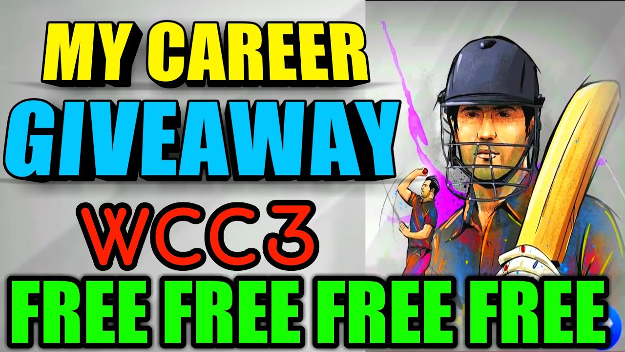 HOW TO UNLOCK MY CAREER MODE IN FREE WCC3 | MY CAREER MODE GIVEAWAY