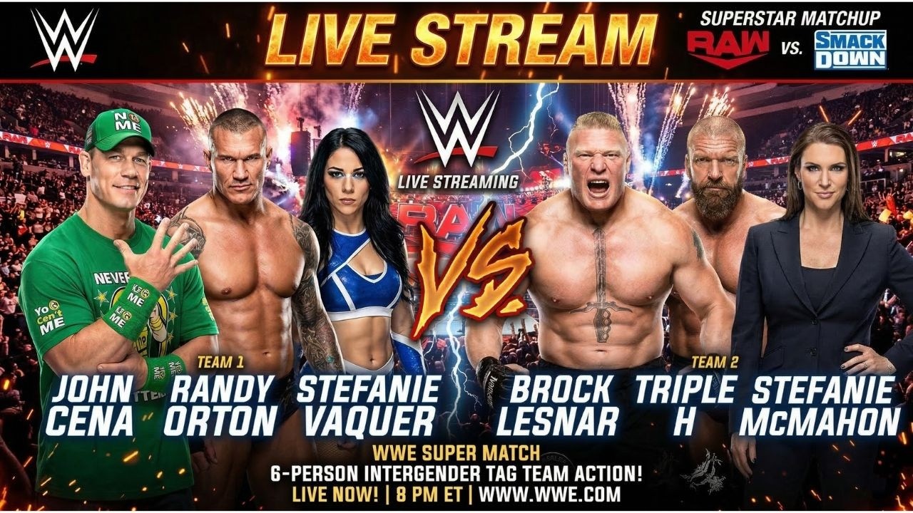 Cena,Orton,Vaquer vs Lesnar,Triple H&Stef🐍🔨 |WWE 2K25 #verticallive #wwe2k25 #shorts