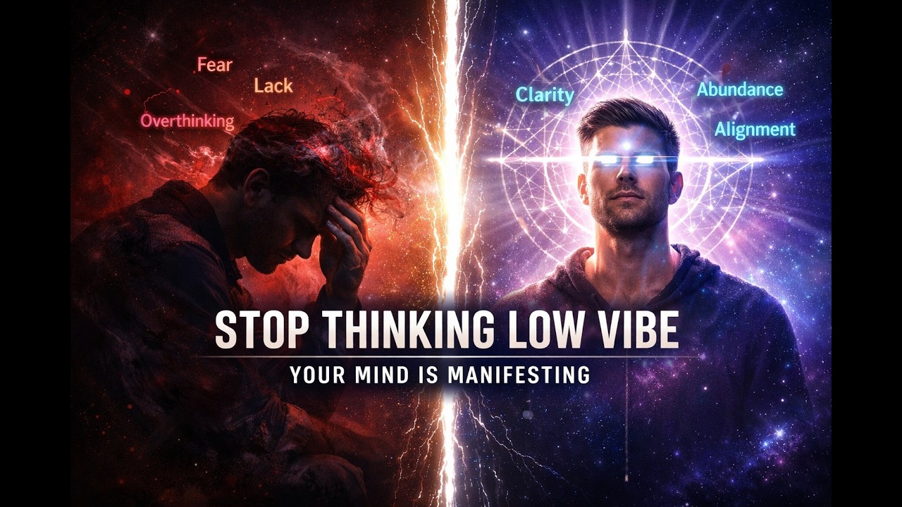 Stop Thinking Low Vibe Thoughts If You Want to Manifest