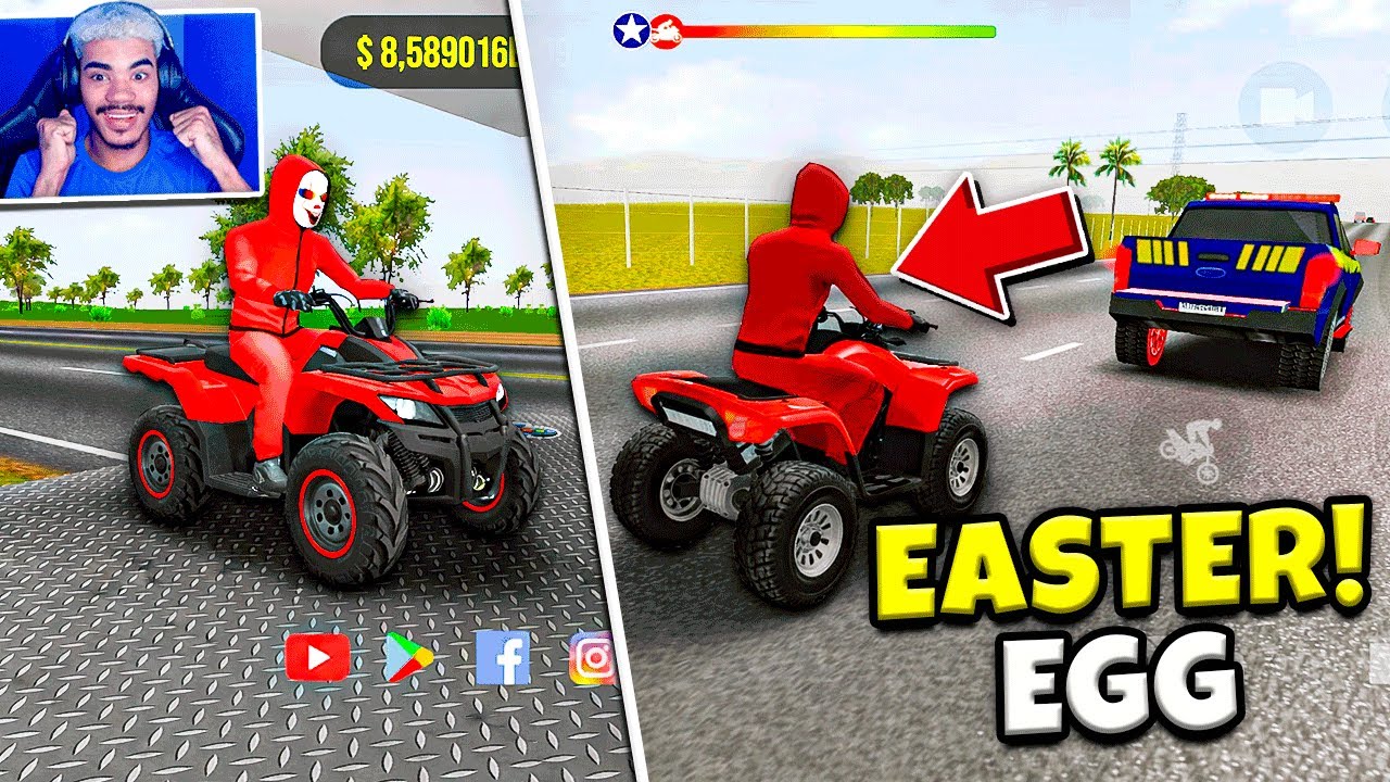 O NOVO EASTER EGG DO QUADRICICLO NO MOTO WHEELIE 3D